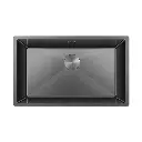 Lavaplatos Simple 74x44 cm Acero Inoxidable Nano Black