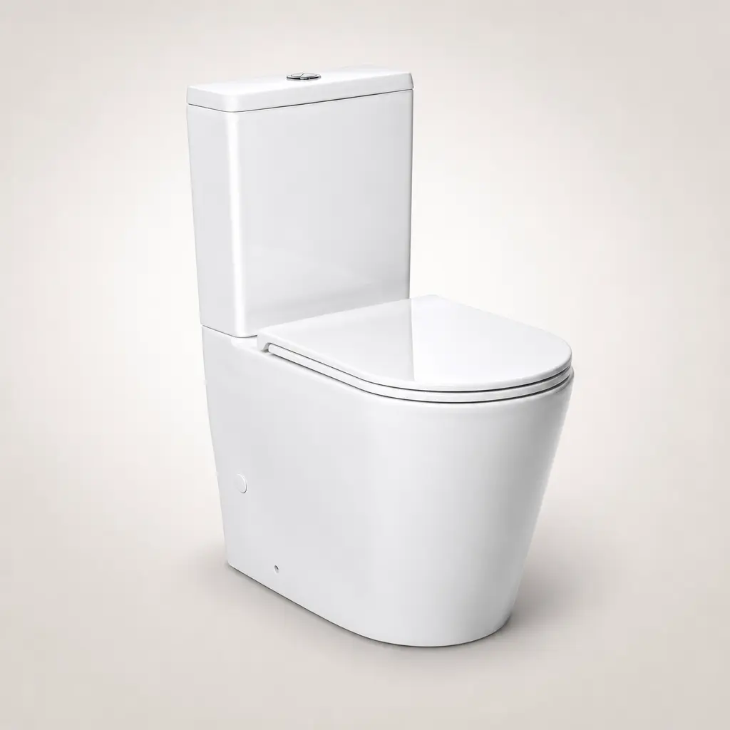 Sanitario Two piece Slim One Blanco Brillo