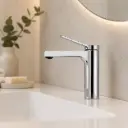 Grifería Baja Monomando Lavamanos Pura Cromo 